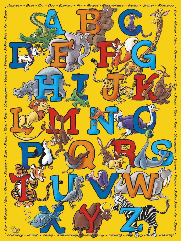 comic alphabet