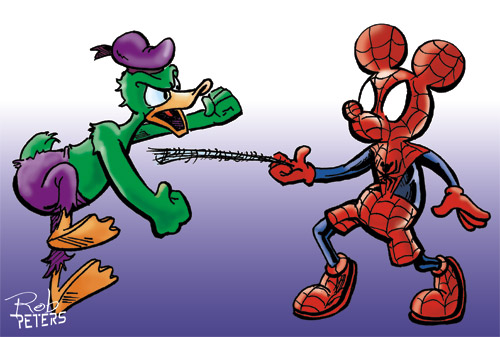 Donald Hulk and Spider-Mouse Donald Hulk and Spider-Mouse