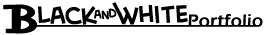 Black and White Portfolio